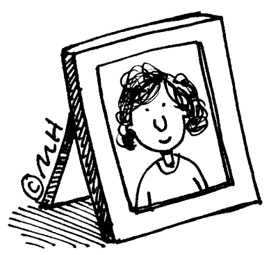 framed photo